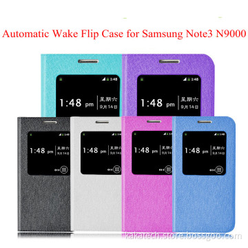 S View Flip Automatic Wake Case for Samsung Note3 N9000